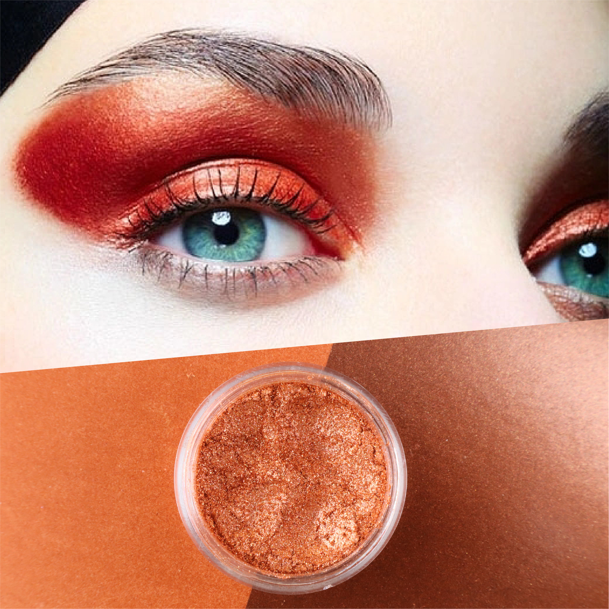 Natuurlijk metaalachtige parelachtige pigment