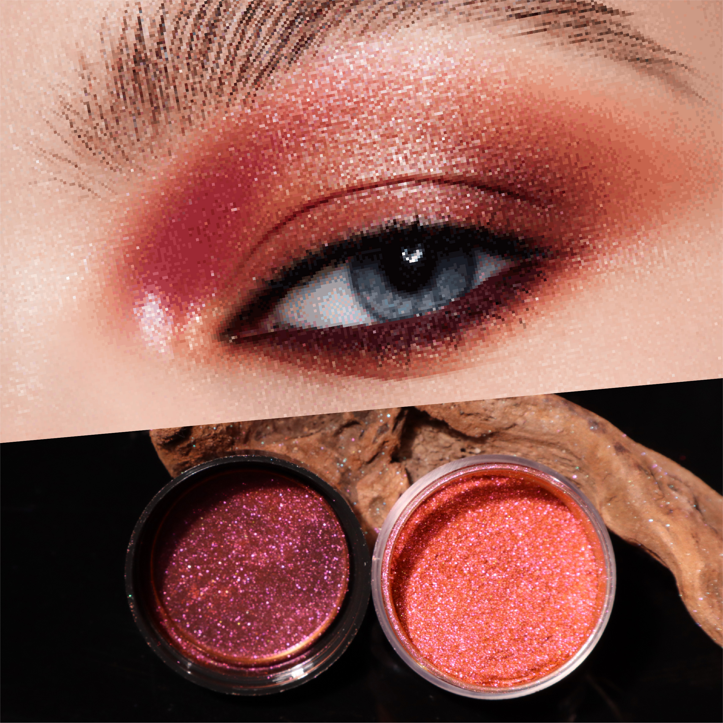 TiO2 gratis parelmoer pigment