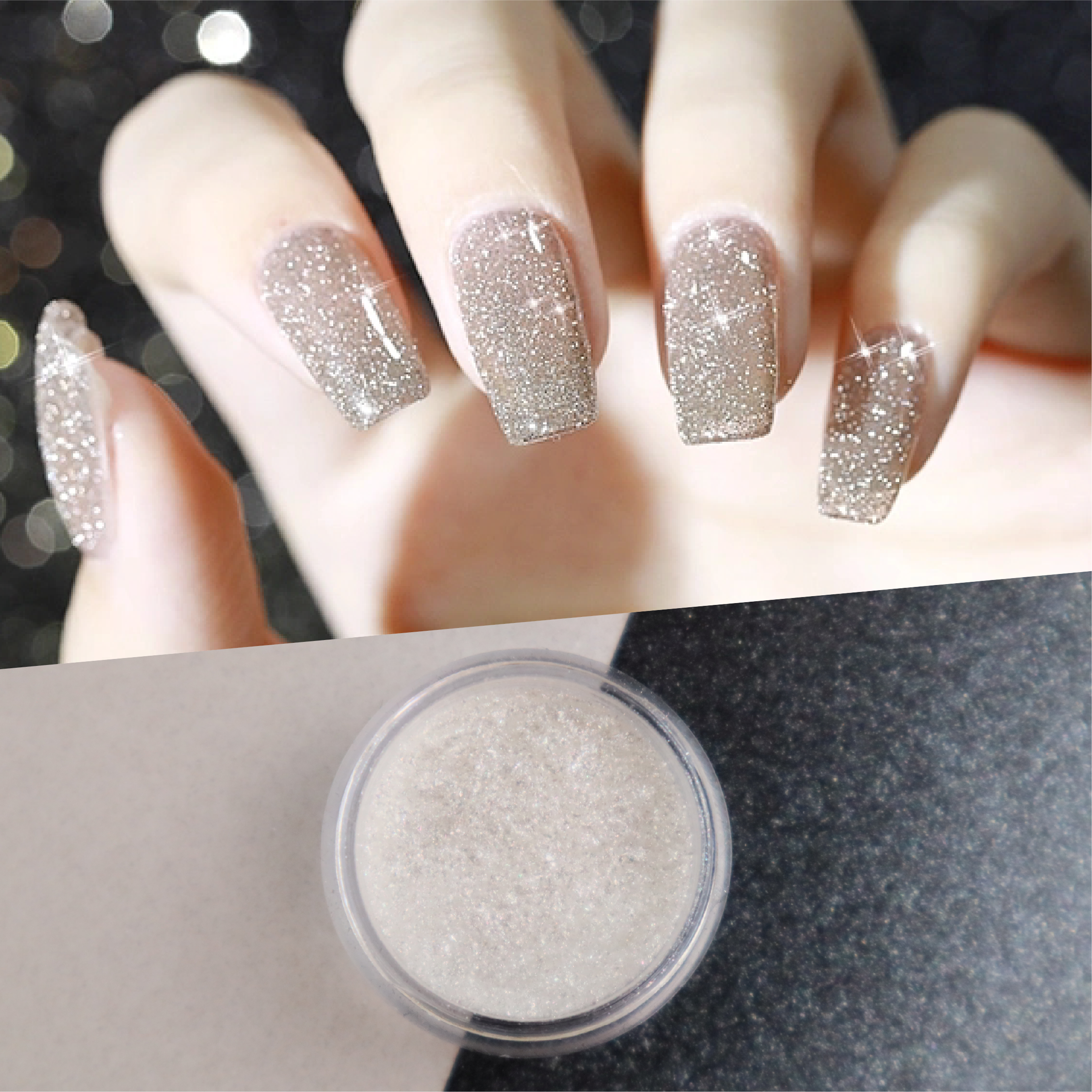 Diamond parelmoer pigment